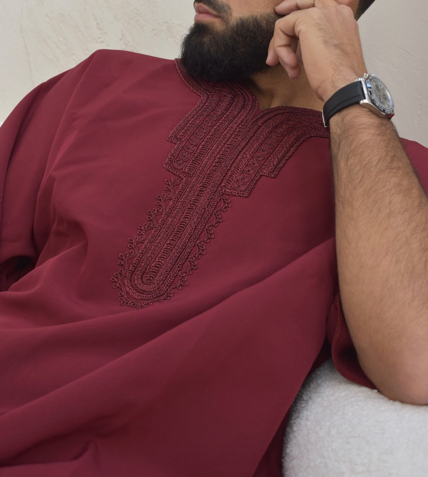 Maroon Gandoura